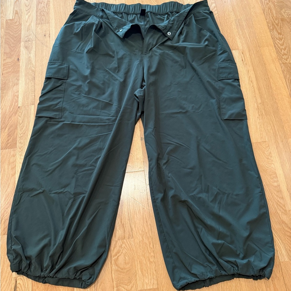 GAP Olive Green Cargo Track Pants Sz XXl
